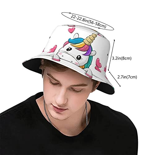 Bob Licorne jolies s taille unique homme/femme variant 1 