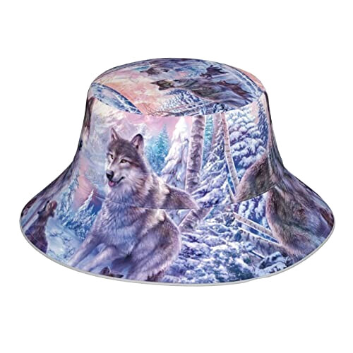 Bob Loup noir taille unique homme/femme