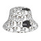 Bob Mouton noir taille unique homme/femme - miniature