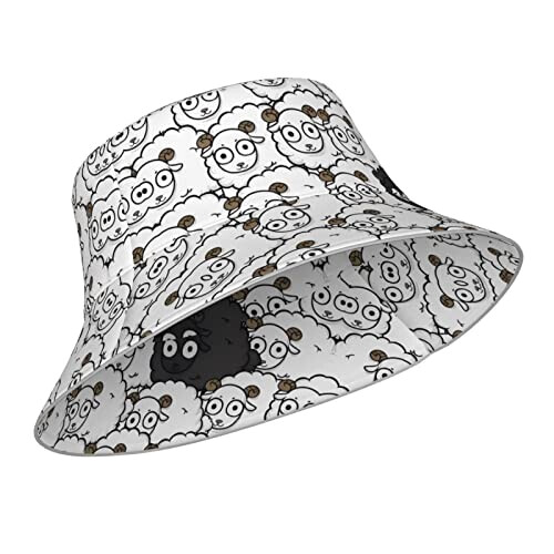 Bob Mouton noir taille unique homme/femme variant 0 