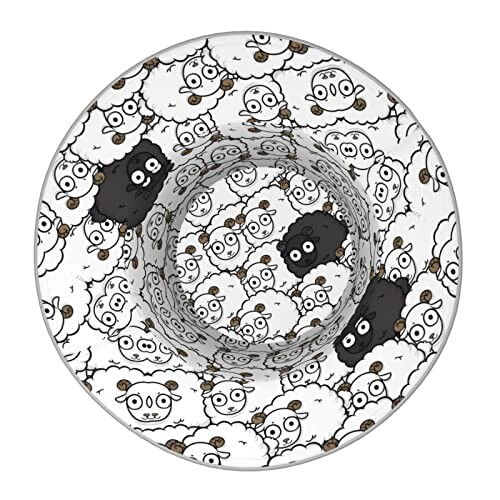 Bob Mouton noir taille unique homme/femme variant 2 