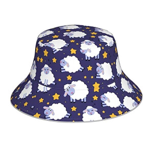 Bob Mouton noir taille unique homme/femme