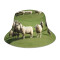 Bob Mouton noir taille unique homme/femme - miniature