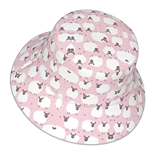 Bob Mouton rose taille unique homme/femme variant 1 
