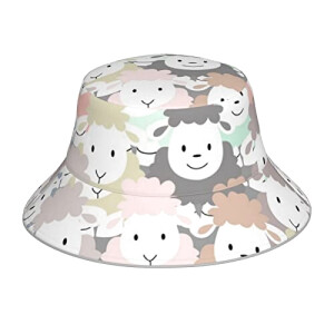 Bob Mouton noir taille unique homme/femme