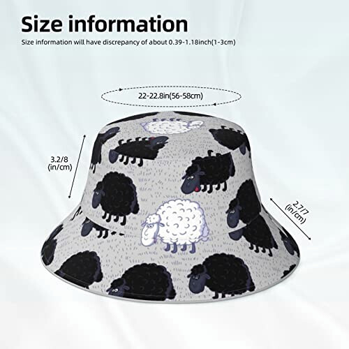 Bob Mouton taille unique homme/femme variant 4 