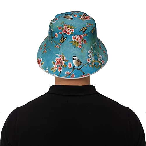 Bob Oiseau noir taille unique homme/femme variant 6 