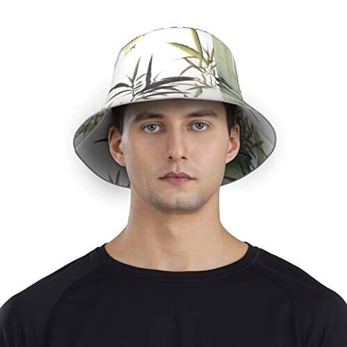 Bob Oiseau noir taille unique homme/femme variant 5 