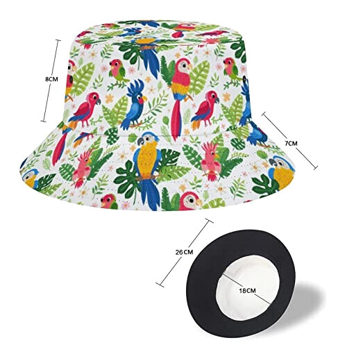 Bob Oiseau mignon et plante taille unique homme/femme variant 1 