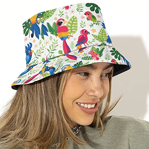 Bob Oiseau mignon et plante taille unique homme/femme variant 2 