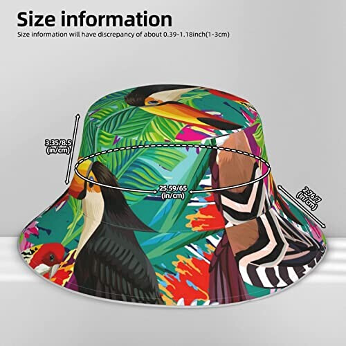 Bob Oiseau noir taille unique homme/femme variant 4 
