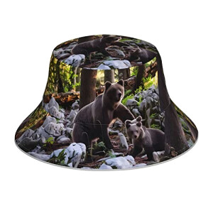 Bob Ours noir taille unique homme/femme