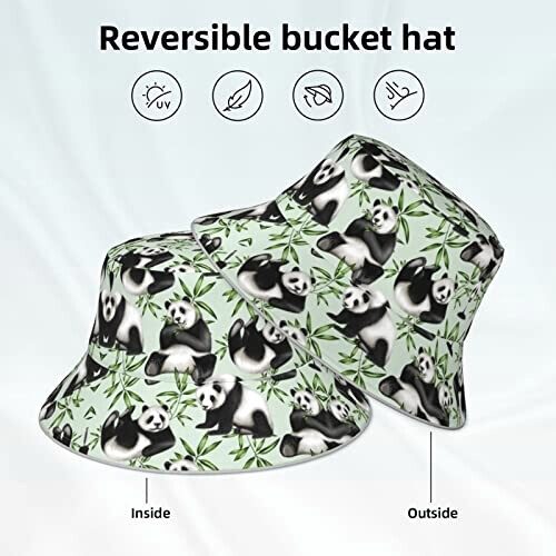 Bob Panda noir taille unique homme/femme variant 3 