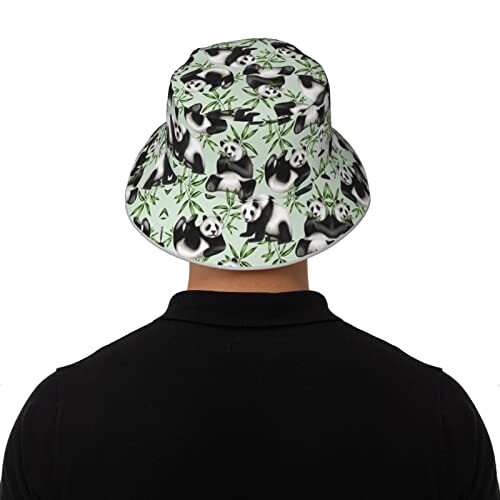 Bob Panda noir taille unique homme/femme variant 6 