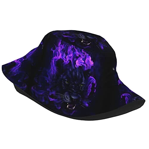Bob Panthère tête de en flammes taille unique homme/femme variant 0 