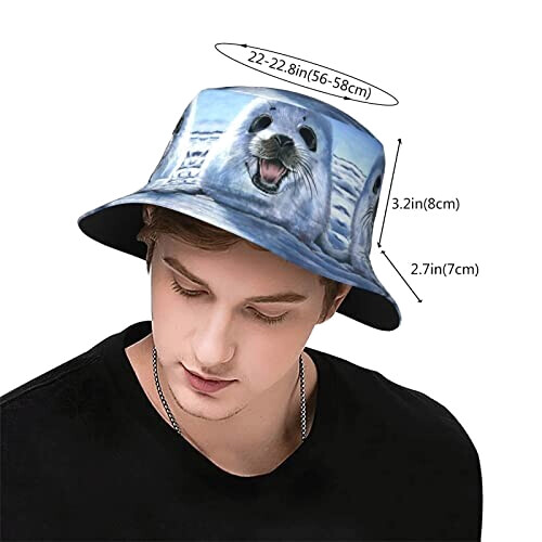 Bob Phoque papier peint harpe taille unique homme/femme variant 1 