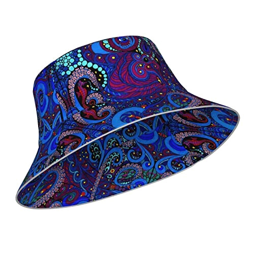 Bob Pieuvre noir taille unique homme/femme variant 0 