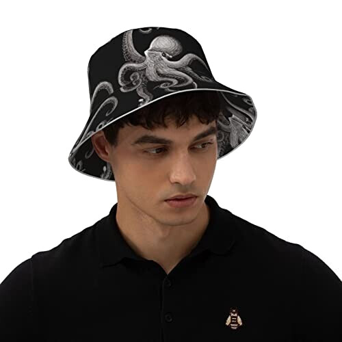 Bob Pieuvre taille unique homme/femme variant 5 