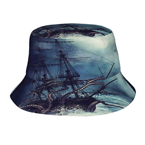 Bob Pieuvre bateau pirate monstre taille unique homme/femme