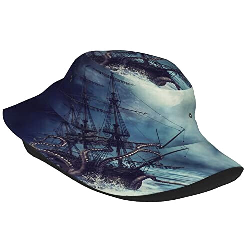 Bob Pieuvre bateau pirate monstre taille unique homme/femme variant 0 