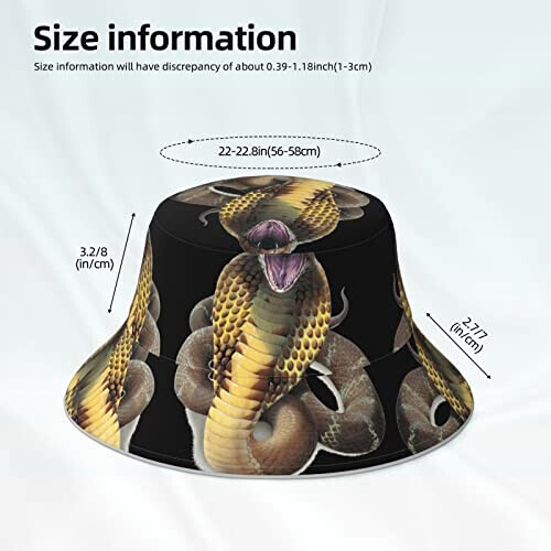 Bob Serpent taille unique homme/femme variant 3 