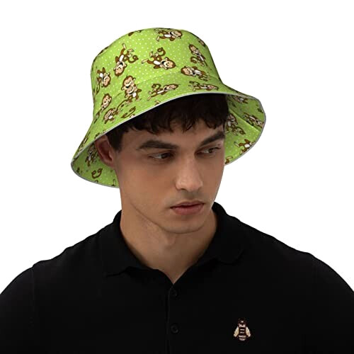 Bob Singe noir taille unique homme/femme variant 5 