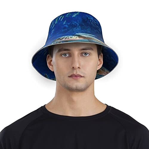 Bob Tortue noir taille unique homme/femme variant 5 
