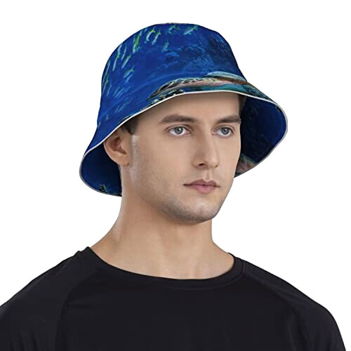 Bob Tortue noir taille unique homme/femme variant 6 