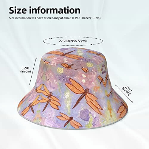Bob Libellule noir taille unique homme/femme variant 4 