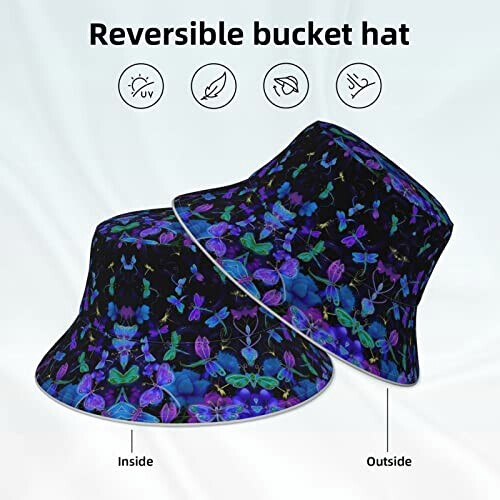 Bob Libellule noir taille unique homme/femme variant 3 