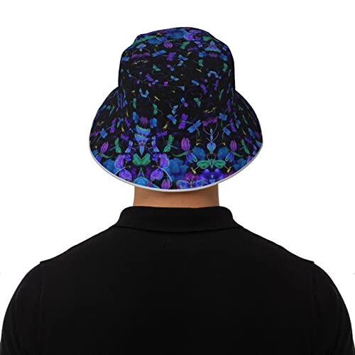 Bob Libellule noir taille unique homme/femme variant 6 
