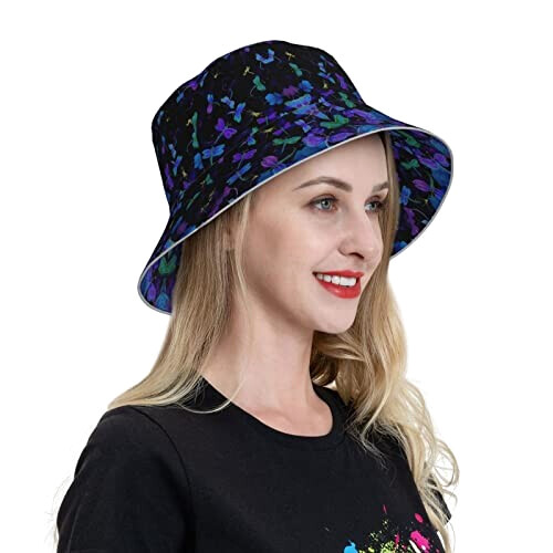 Bob Libellule noir taille unique homme/femme variant 7 