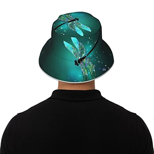 Bob Libellule noir taille unique homme/femme variant 6 