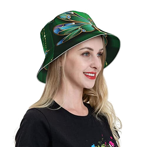Bob Libellule noir taille unique homme/femme variant 7 