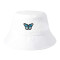 Bob Papillon blanc pur taille unique homme/femme - miniature