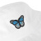 Bob Papillon blanc pur taille unique homme/femme - miniature variant 3