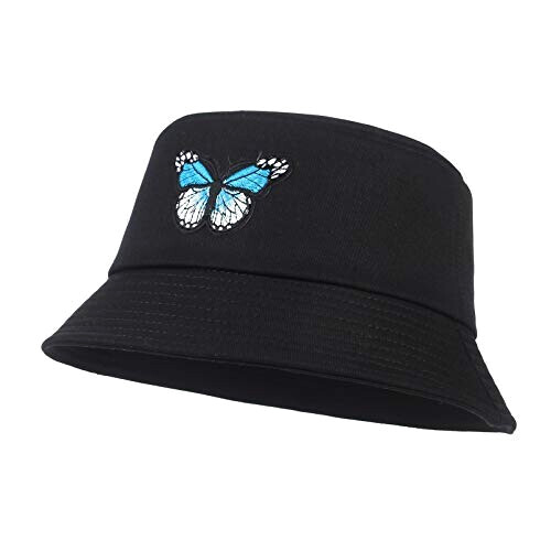 Bob Papillon noir taille unique femme variant 0 
