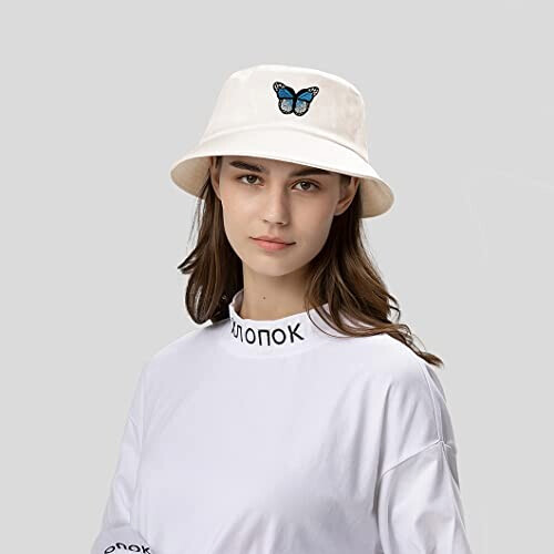 Bob Papillon beige taille unique femme variant 1 