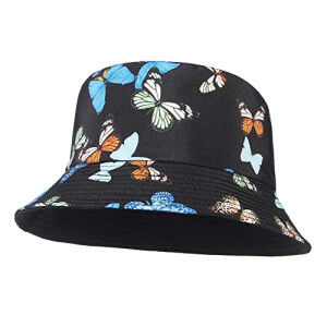 Bob Papillon noir taille unique homme/femme