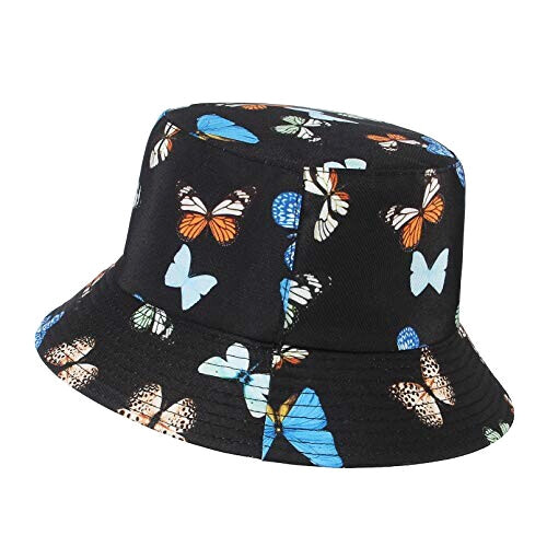 Bob Papillon noir taille unique homme/femme variant 1 