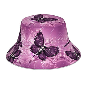 Bob Papillon noir taille unique homme/femme