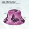 Bob Papillon noir taille unique homme/femme - miniature variant 5