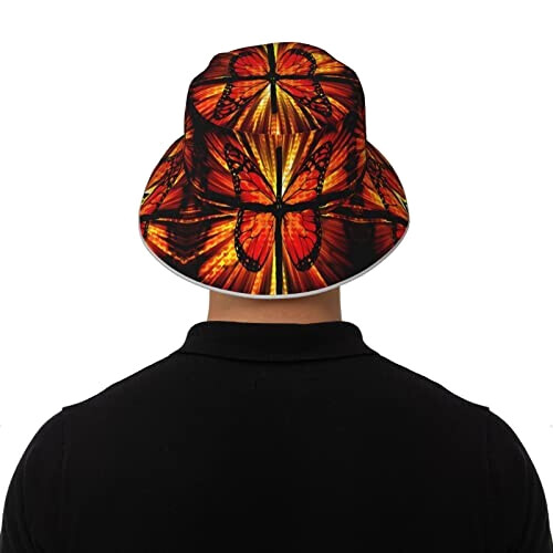 Bob Papillon noir taille unique homme/femme variant 6 