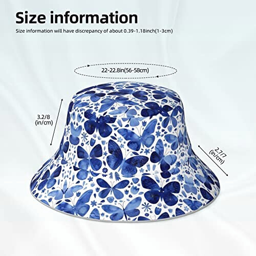 Bob Papillon noir taille unique homme/femme variant 4 