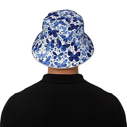 Bob Papillon noir taille unique homme/femme variant 6 