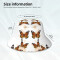 Bob Papillon noir taille unique homme/femme - miniature variant 5
