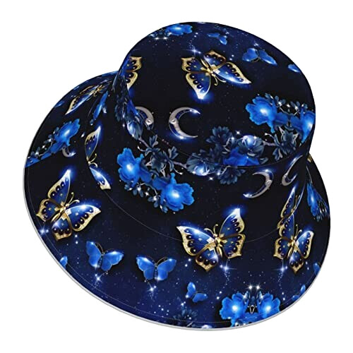 Bob Papillon noir taille unique homme/femme variant 1 