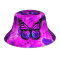 Bob Papillon noir taille unique homme/femme - miniature