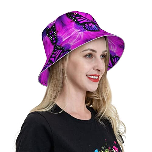 Bob Papillon noir taille unique homme/femme variant 7 
