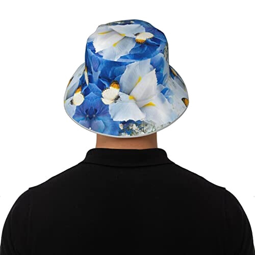 Bob Papillon noir taille unique homme/femme variant 6 